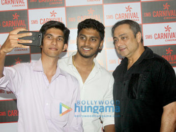Sachin Khedekar charms his fans at SM5 Carnival Cinemas in Kalyan