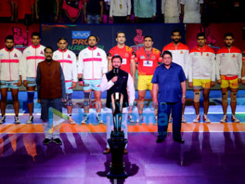 Saif Ali Khan at a 'Pro Kabaddi League' match
