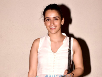 Sanya Malhotra spotted outside PVR Juhu