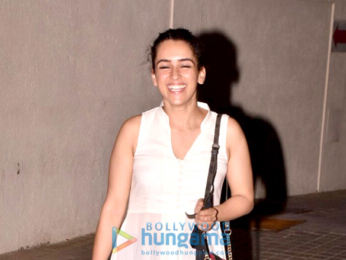 Sanya Malhotra spotted outside PVR Juhu