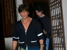 Shah Rukh Khan snapped at Shankar Mahadevan’s studio