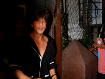 Shah Rukh Khan snapped at Shankar Mahadevan's studio