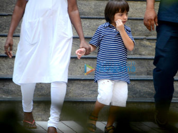 Shah Rukh Khan's son AbRam Khan snapped returning from school