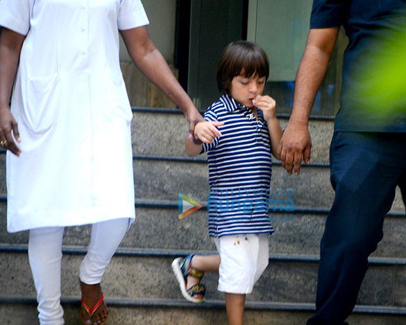 Shah Rukh Khan’s son AbRam Khan snapped returning from school
