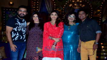 Shaan and wife Radhika shoot Karva Chauth special for Shilpa Shetty Kundra’s show Aunty Boli Lagao Boli