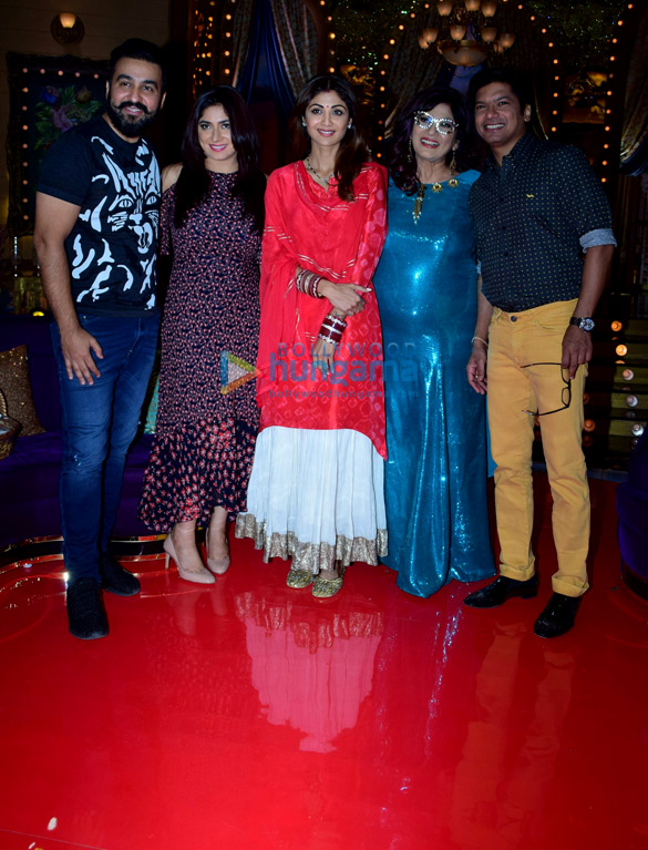 Shaan and wife Radhika shoot Karva Chauth special for Shilpa Shetty Kundra’s show Aunty Boli Lagao Boli