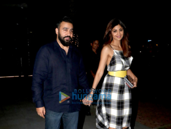 Shilpa Shetty and Raj Kundra spotted at Nara BKC