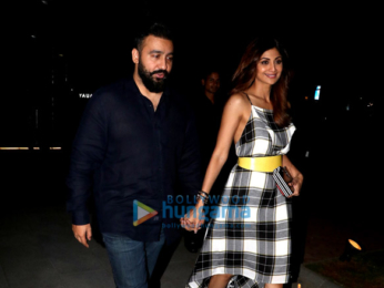 Shilpa Shetty and Raj Kundra spotted at Nara BKC
