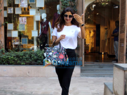 Shilpa Shetty spotted at Anita Dongre’s store