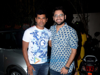 Siddharth, Sachin Pilgaonkar and others snapped after watching 'Faster Fene' at Sunny Super Sound