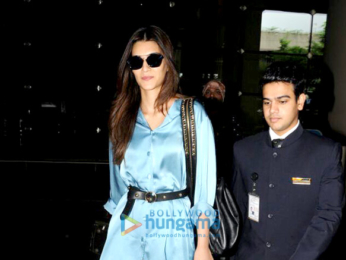 Sidharth Malhotra, Kriti Sanon and Huma Qureshi snapped at the airport