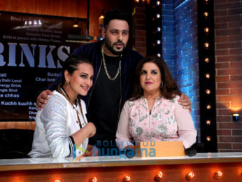 Sonakshi Sinha at an episode of 'Lip Sync Battle'