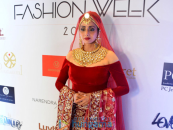 Sridevi, Shruti Hassan, Saina Nehwal walk the ramp at the 'Bangalore Times Fashion Week 2017'