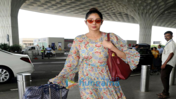 Sridevi spotted at the airport