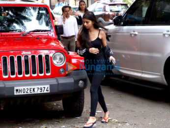 Suhana Khan spotted in Bandra