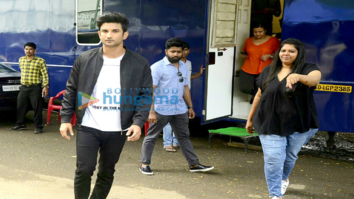 Sushant Singh Rajput snapped shooting for Flying Machine’s new TVC