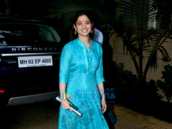 Tamannaah Bhatia spotted at a friend's place for Diwali pooja