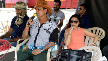 On The Sets Of The Movie Tera Intezaar