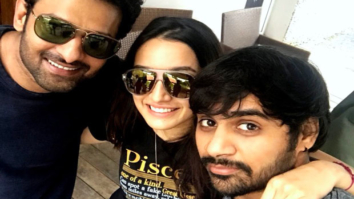 This picture of Shraddha Kapoor bonding with her boys, Prabhas and Sujeeth is adorable