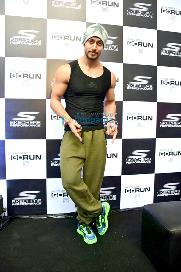 tiger shroff attends the launch of sketchers 6