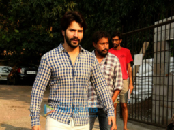 Varun Dhawan spotted at Shoojit Sircar’s office