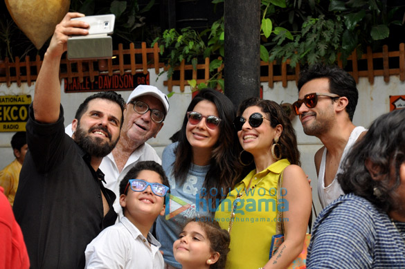varun sharma pooja bedi bakhtiyaar irani tanaaz irani baba sehgal spotted at a tamil food festival in mumbai 10