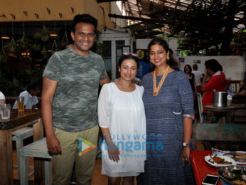Varun Sharma, Pooja Bedi, Bakhtiyaar Irani, Tanaaz Irani, Baba Sehgal spotted at a Tamil food Festival in Mumbai