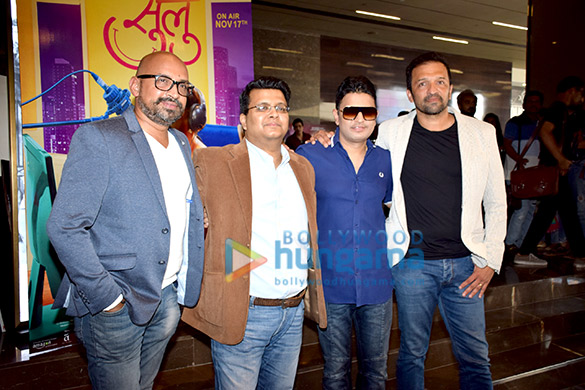 vidya balan neha dhupia rj malishka and othes grace the trailer launch of tumhari sulu 3