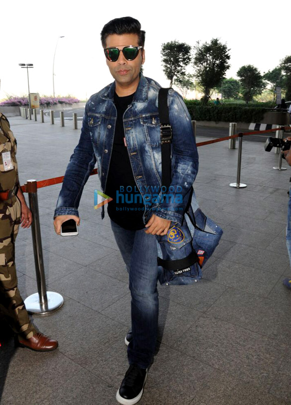 vidya balan and karan johar snaaped at the airport 2