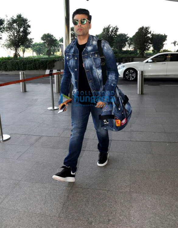 vidya balan and karan johar snaaped at the airport 4