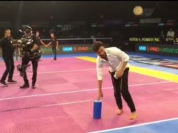 WATCH: Irrfan Khan plays kabaddi at Pro- Kabaddi promotes Qarib Qarib Singlle on pro-kabaddi