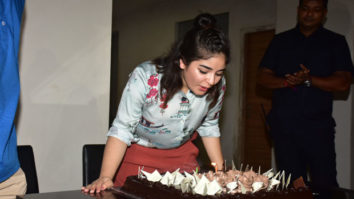 Zaira Wasim celebrates her birthday with Secret Superstar director Advait Chandan