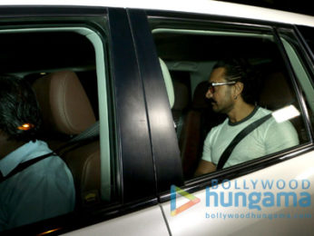 Aamir Khan visits Rani Mukerji's and Aditya Chopra's home