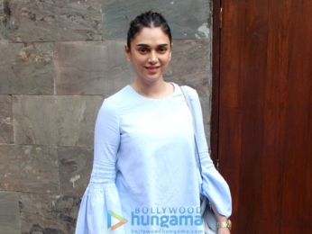 Aditi Rao Hydari and Atul Kasbekar spotted at Indigo in Bandra