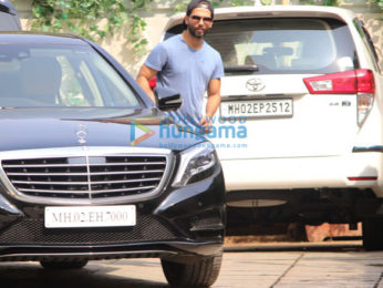 Aditya Roy Kapur, Shahid Kapoor, Mira Rajput and Sooraj Pancholi snapped at the gym