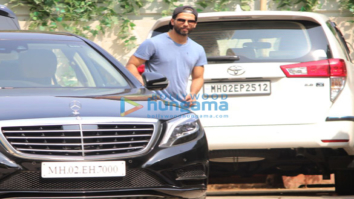 Aditya Roy Kapur, Shahid Kapoor, Mira Rajput and Sooraj Pancholi snapped at the gym