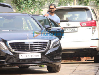 Aditya Roy Kapur, Shahid Kapoor, Mira Rajput and Sooraj Pancholi snapped at the gym