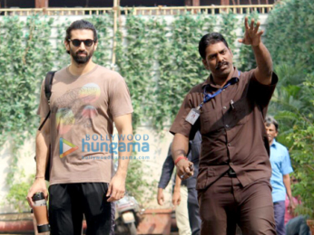 Aditya Roy Kapur and Sooraj Pancholi spotted outside their gym