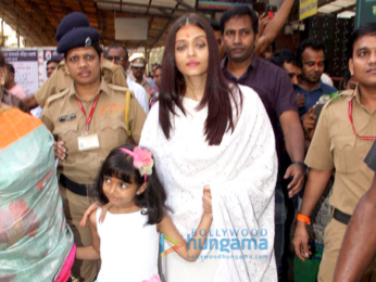 Aishwarya Rai Bachchan and her mom seek blessings at Siddhivinayak temple on her birthday