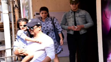 Akshay Kumar, Twinkle Khanna spotted with Nitara and Aarav after a movie