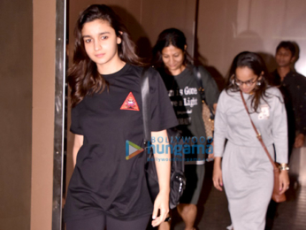 Alia Bhatt snapped at PVR Juhu