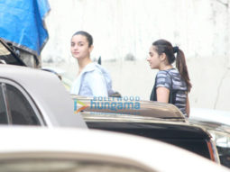 Alia Bhatt snapped outside her gym