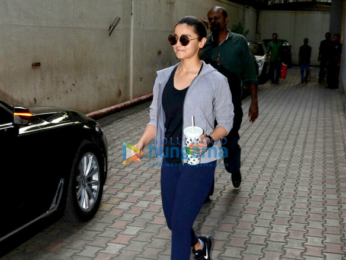 Alia Bhatt spotted at Vishesh films' office in Khar