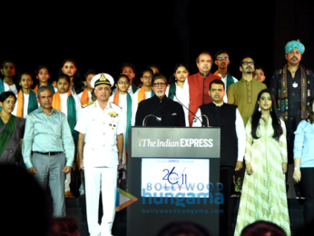 Amitabh Bachchan attends the 2611 - Stories of Strength event at Gateway of India