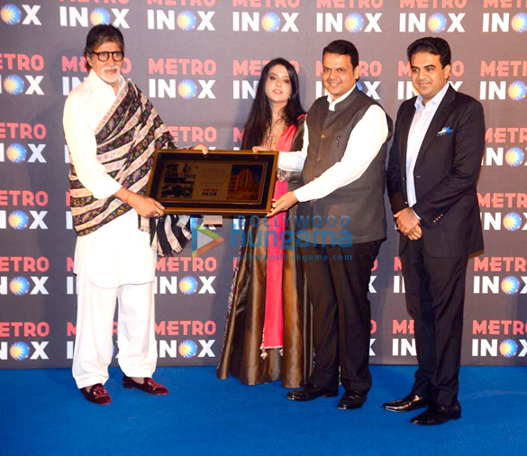 Amitabh Bachchan graces the launch of Inox Metro Amitabh Bachchan graces the launch of Inox Metro
