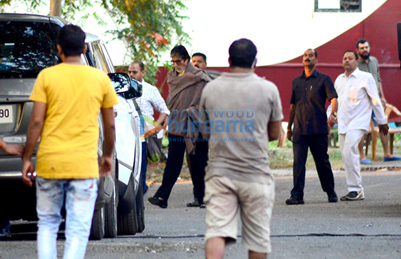 amitabh bachchan spotted at the filmcity for an ad shoot 3