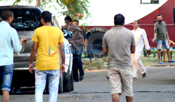 amitabh bachchan spotted at the filmcity for an ad shoot 5