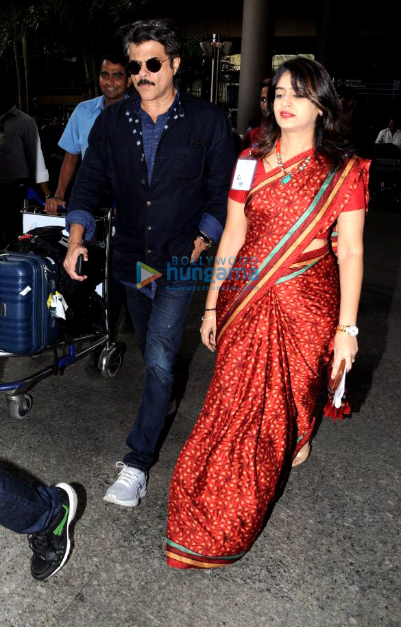 anil kapoor yami gautam and others snapped at the airport 4