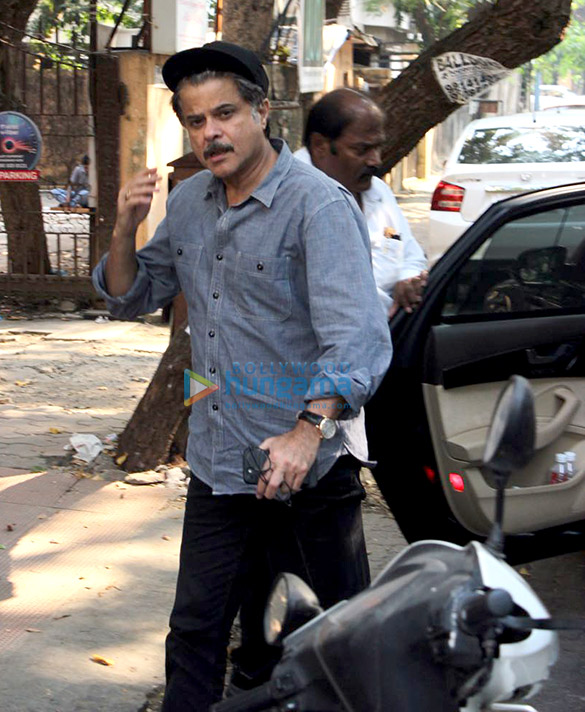 Anil Kapoor spotted at BBLUNT salon