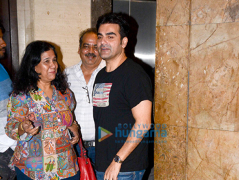 Arbaaz Khan and Salim Khan grace a special screening of 'Tera Intezaar'